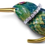 Christoffel Kingfisher Broche