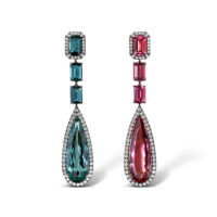 Mismatched Drop Earrings