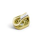 Boucles d’oreilles à clip en or et diamants Bulgari