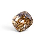 11.60 Carat Fancy Dark Brown-Yellow Diamond