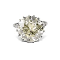 Circular Brilliant Diamond Ring GIA