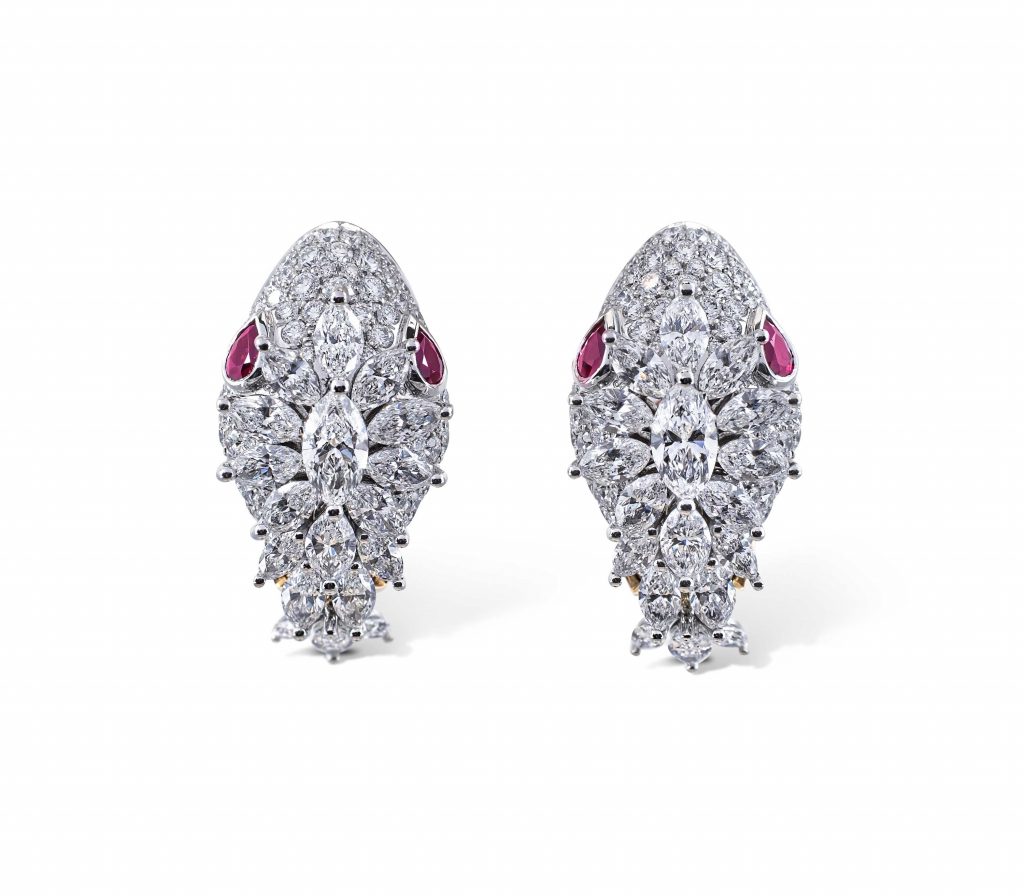 Bulgari Serpenti Boucles d’oreilles haute joaillerie