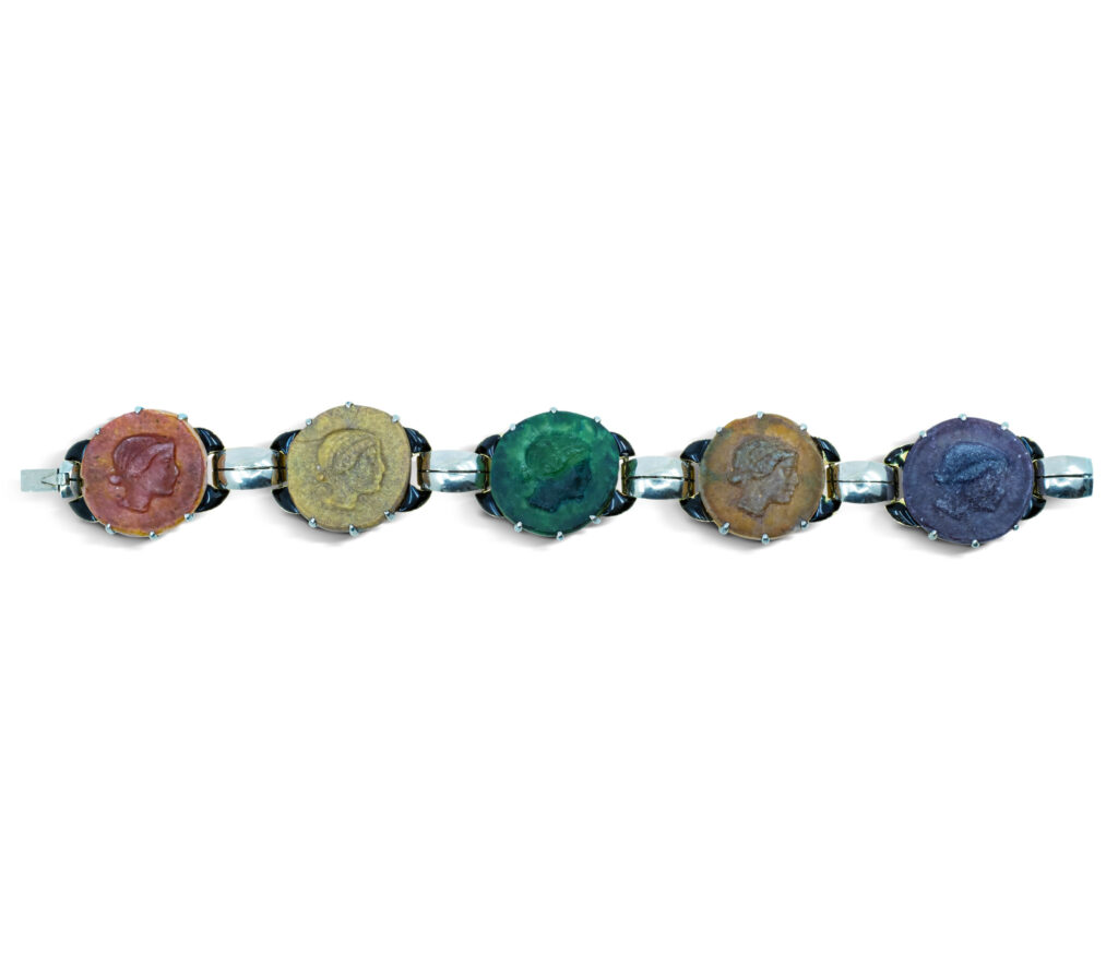 French Art Deco Bracelet by Ostertag Atelier