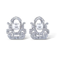 Art Deco Double Brooch