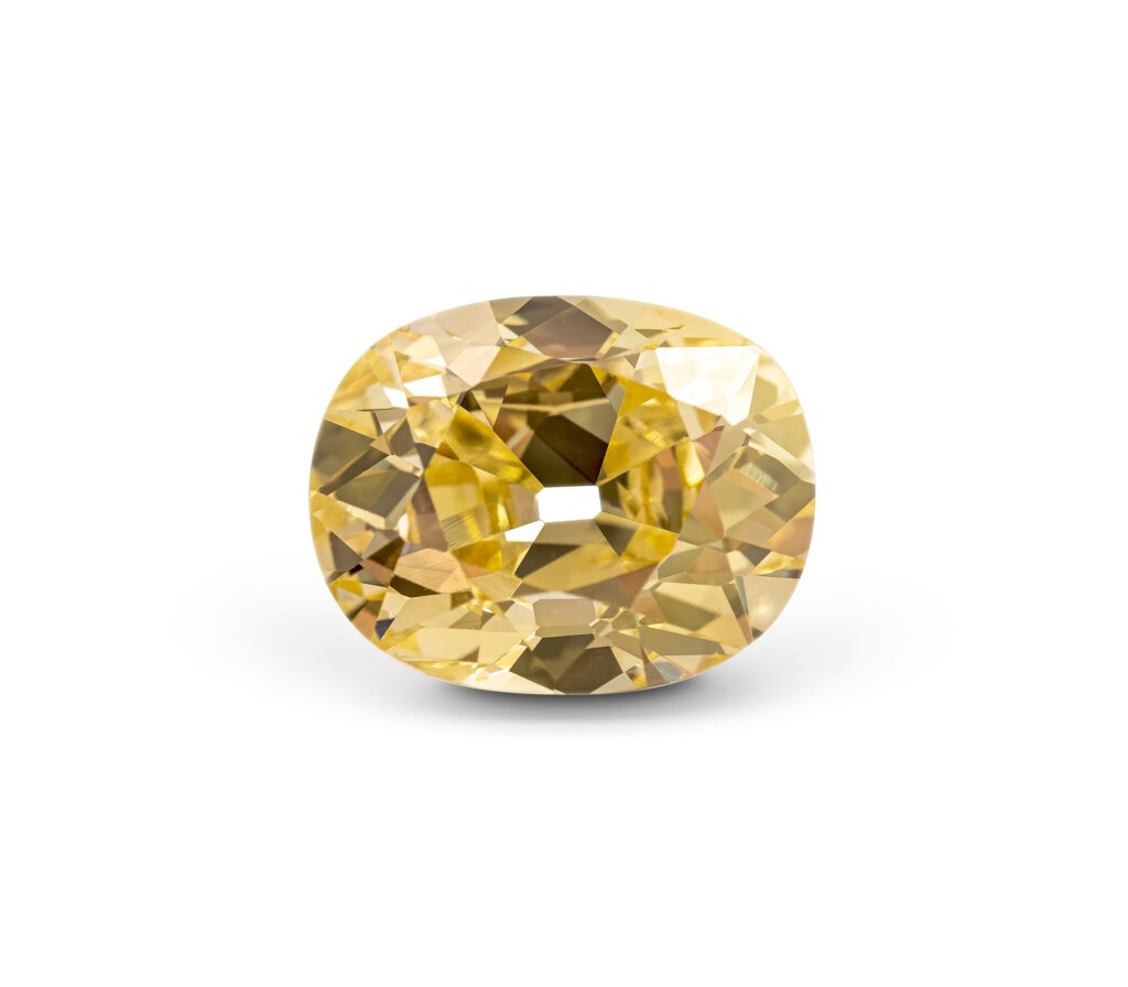 Diamant de 2,48 carats de couleur Fancy Intense Yellow