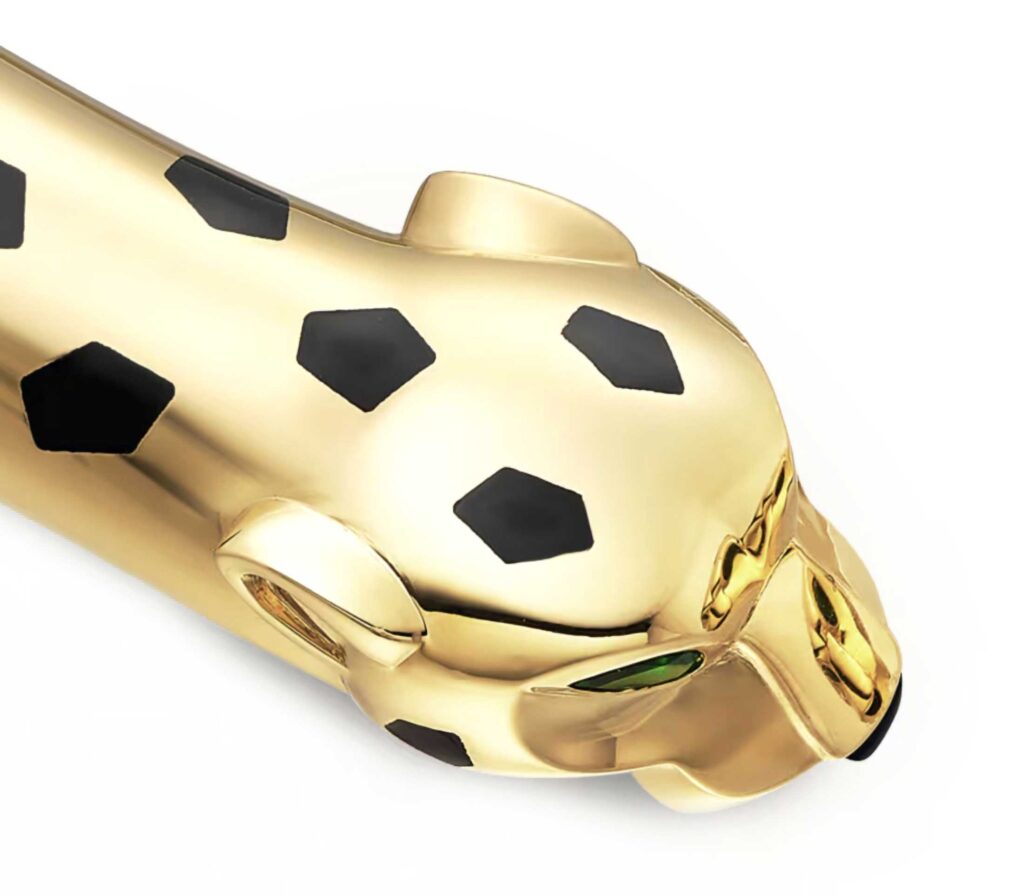 Tsavorites et Onyx Torque Collier Panth&egrave;re de Cartier