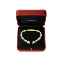 Cartier Panthère Onyx Tsavorite Torque Necklace