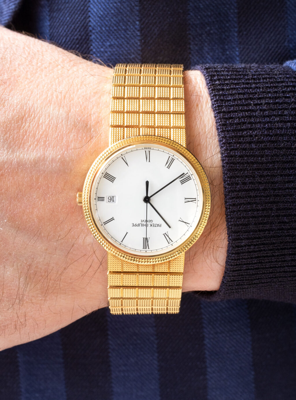 Patek Philippe Calatrava 18K Gold Roman Dial