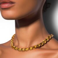 H. Stern Collier Citrines & Diamant