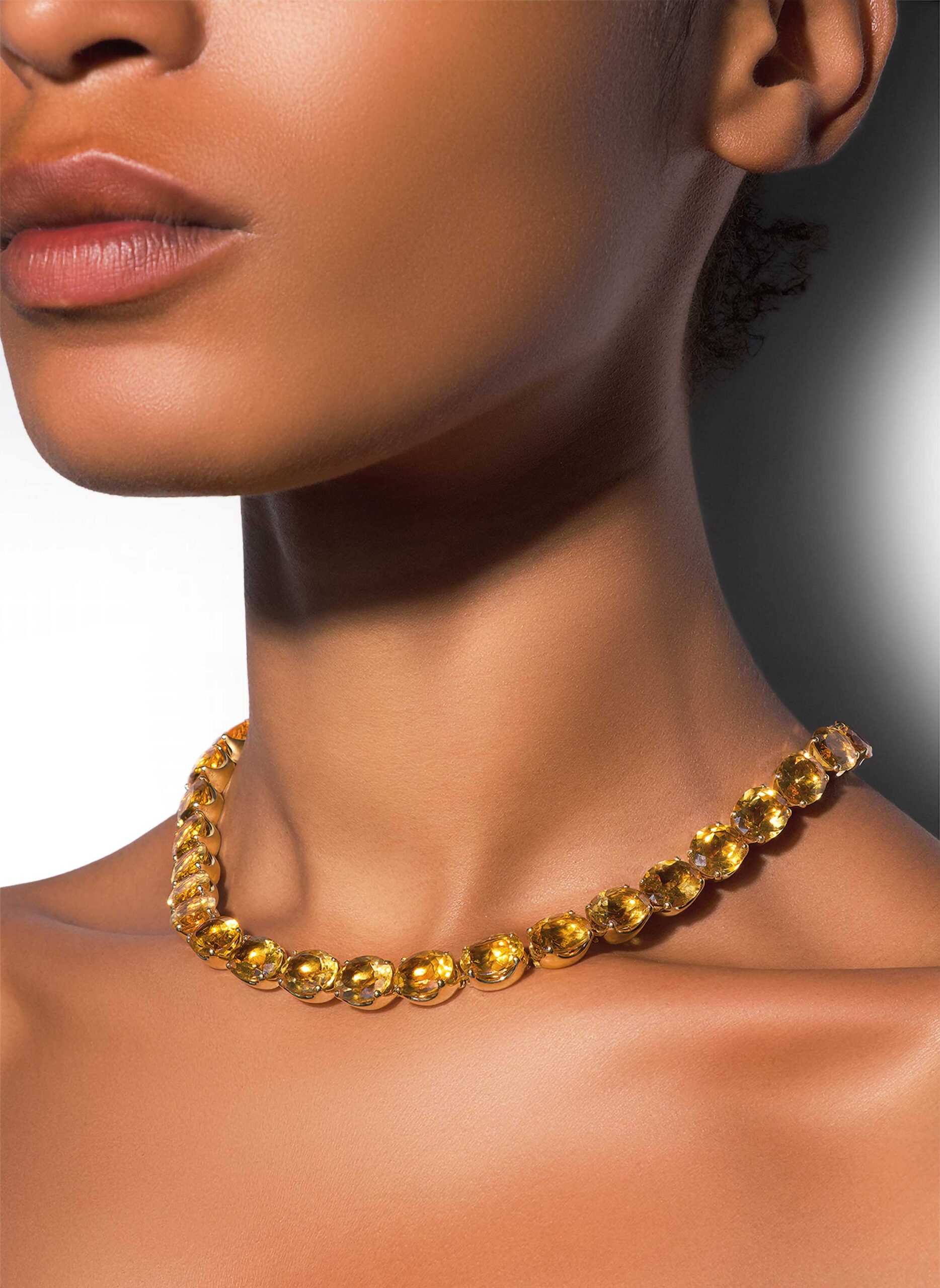 H. Stern Collier Citrines & Diamant