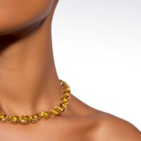 H. Stern Collier Citrines & Diamant