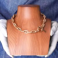 Hermès Anchor Chain Necklace