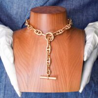 Hermès Anchor Chain Necklace