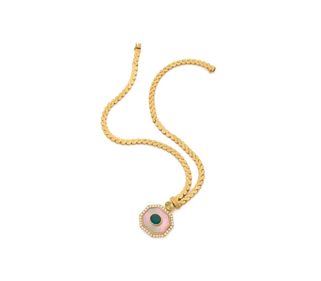Van Cleef & Arpels Necklace with Mother-of-Pearl 1980s