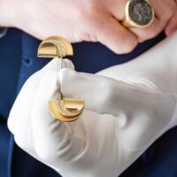 Bulgari Imperial Roman Coin Signet Ring