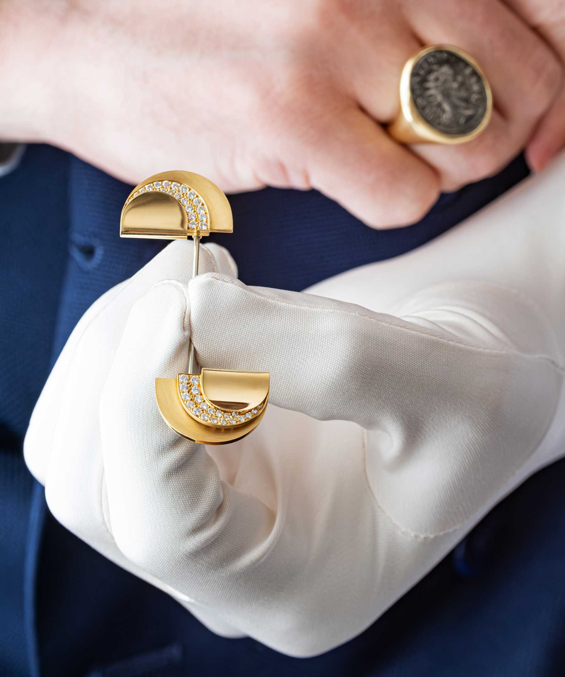 Bulgari Imperial Roman Coin Signet Ring