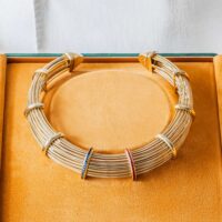 Poiray Multi-Gold Collar Necklace 1980s