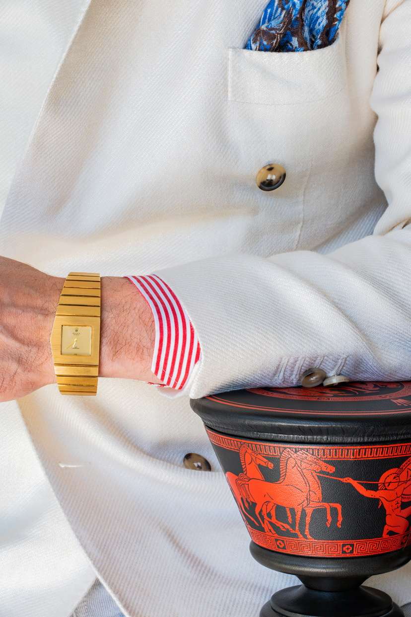 Eduard Wearing Rolex King Midas