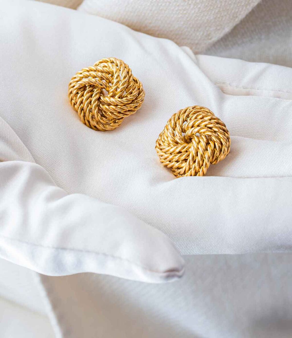 Клипсы Boucheron «Vannerie»