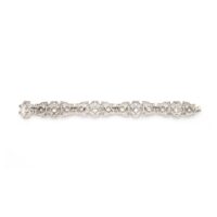 Art Deco Diamond and Platinum Bracelet