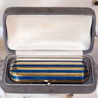 Boucheron Rare Enamel and 18k Gold Minaudiere