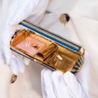 Boucheron Rare Enamel and 18k Gold Minaudiere
