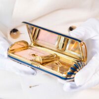 Boucheron Rare Enamel and 18k Gold Minaudiere