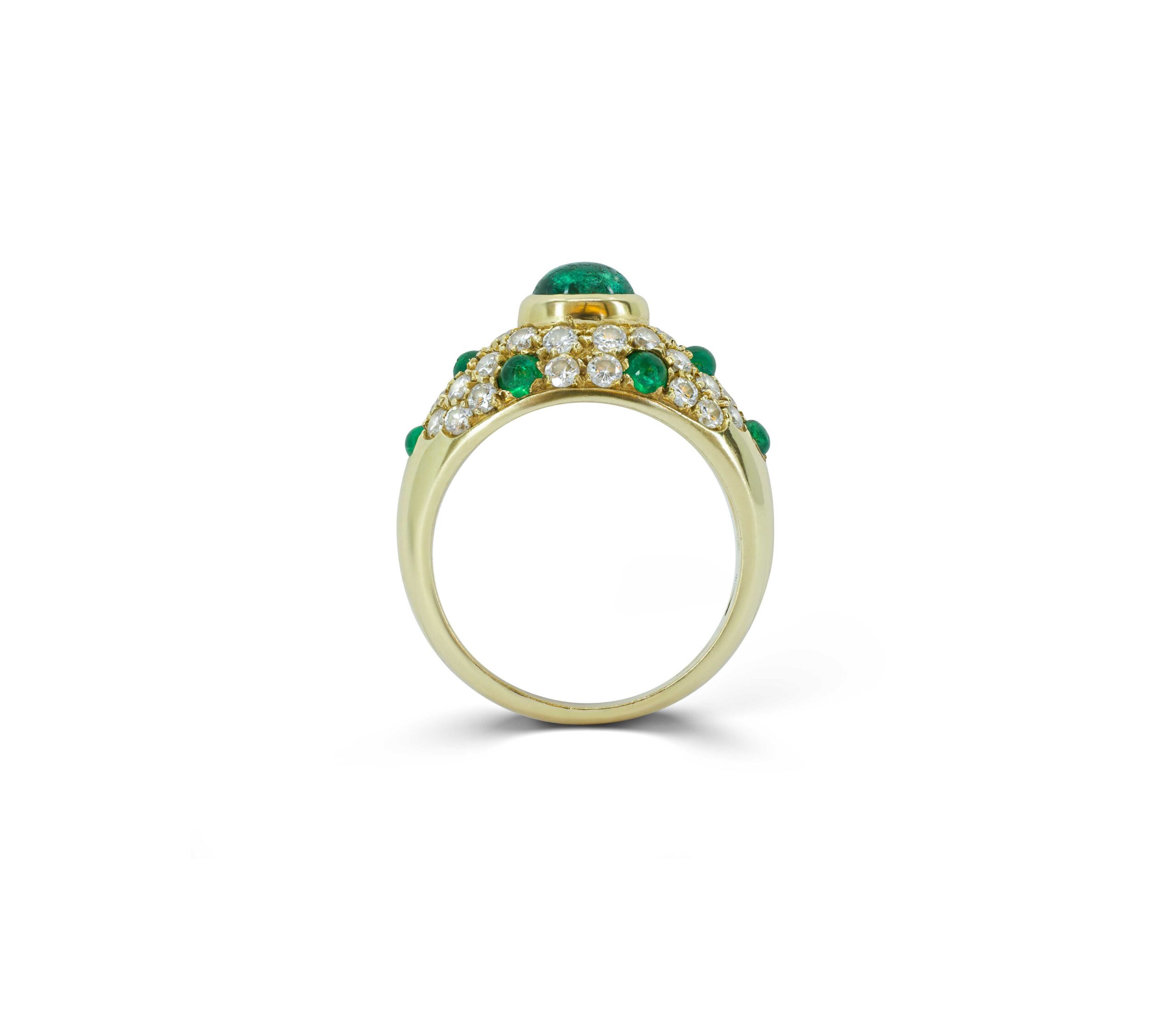 Cartier Bague « Corinthe » avec émeraudes et diamants