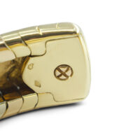 Cartier Tri-Gold Wave Cuff Bracelet