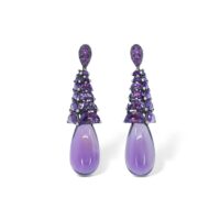 De Grisogono Amethyst Drop Earrings