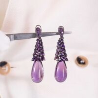 De Grisogono Amethyst Drop Earrings