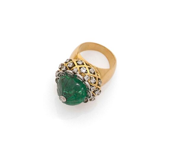 Bague “ Chardon ” par Mellerio dits Meller