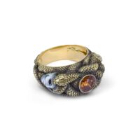 One-of-a-Kind Venetian Myth Serpent Ring