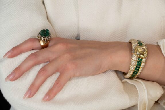 Bague “ Chardon ” par Mellerio dits Meller