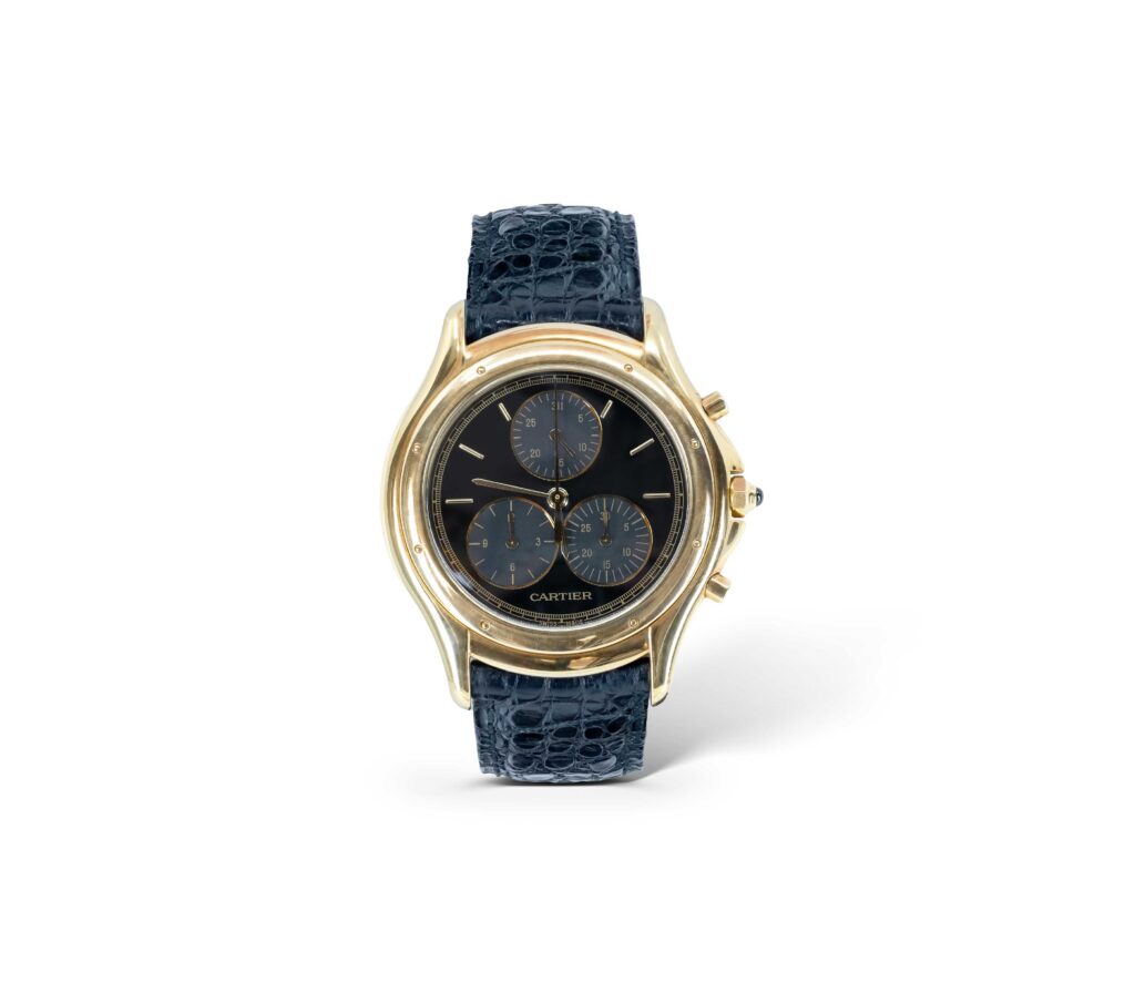 Cartier 18K Cougar Chronoflex