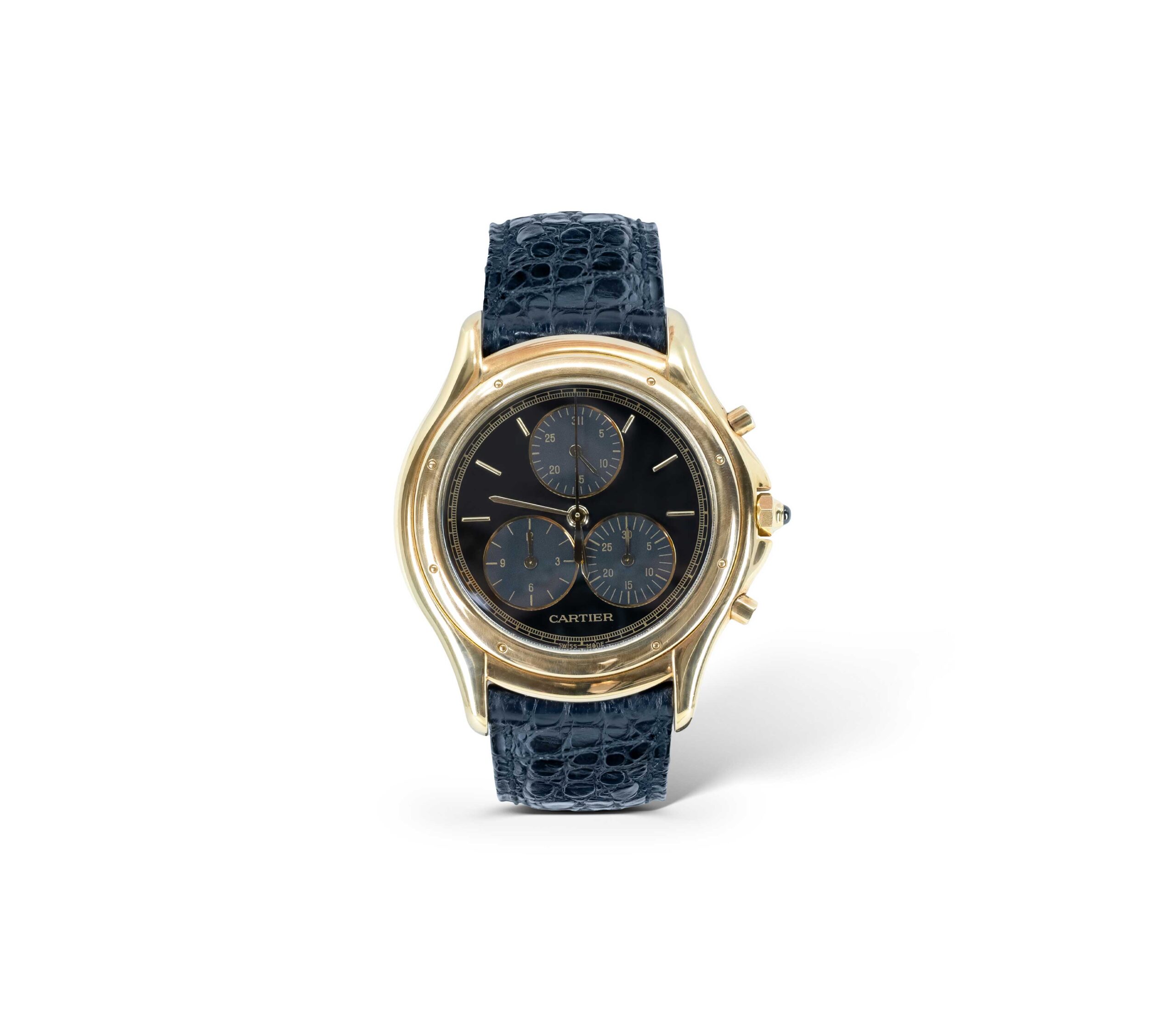 Cartier 18K Cougar Chronoflex