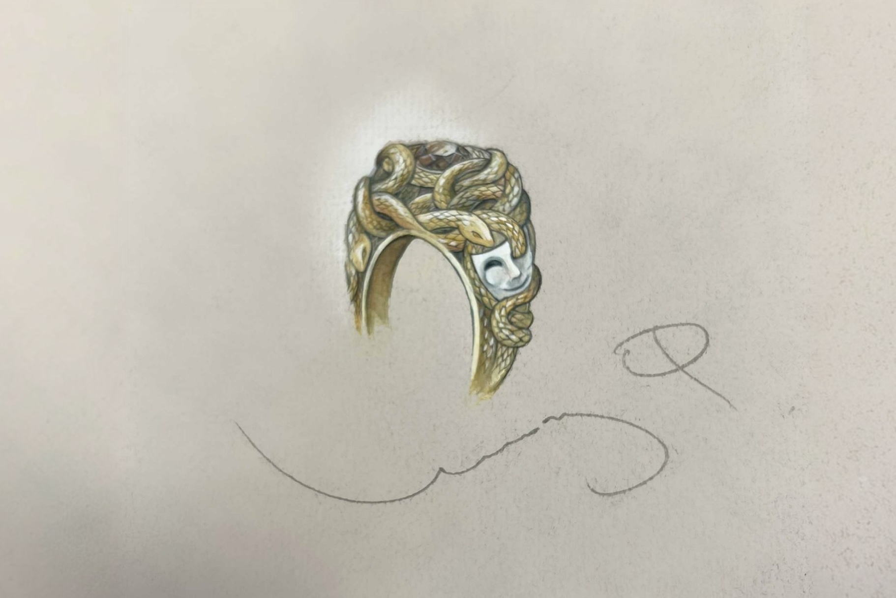 The Final Result of Venetian Myth Ring