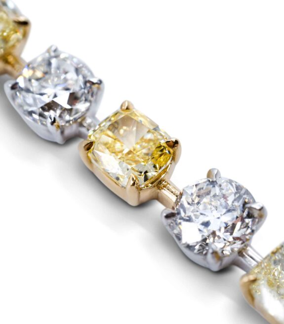 Браслет из бриллиантов 21 карат