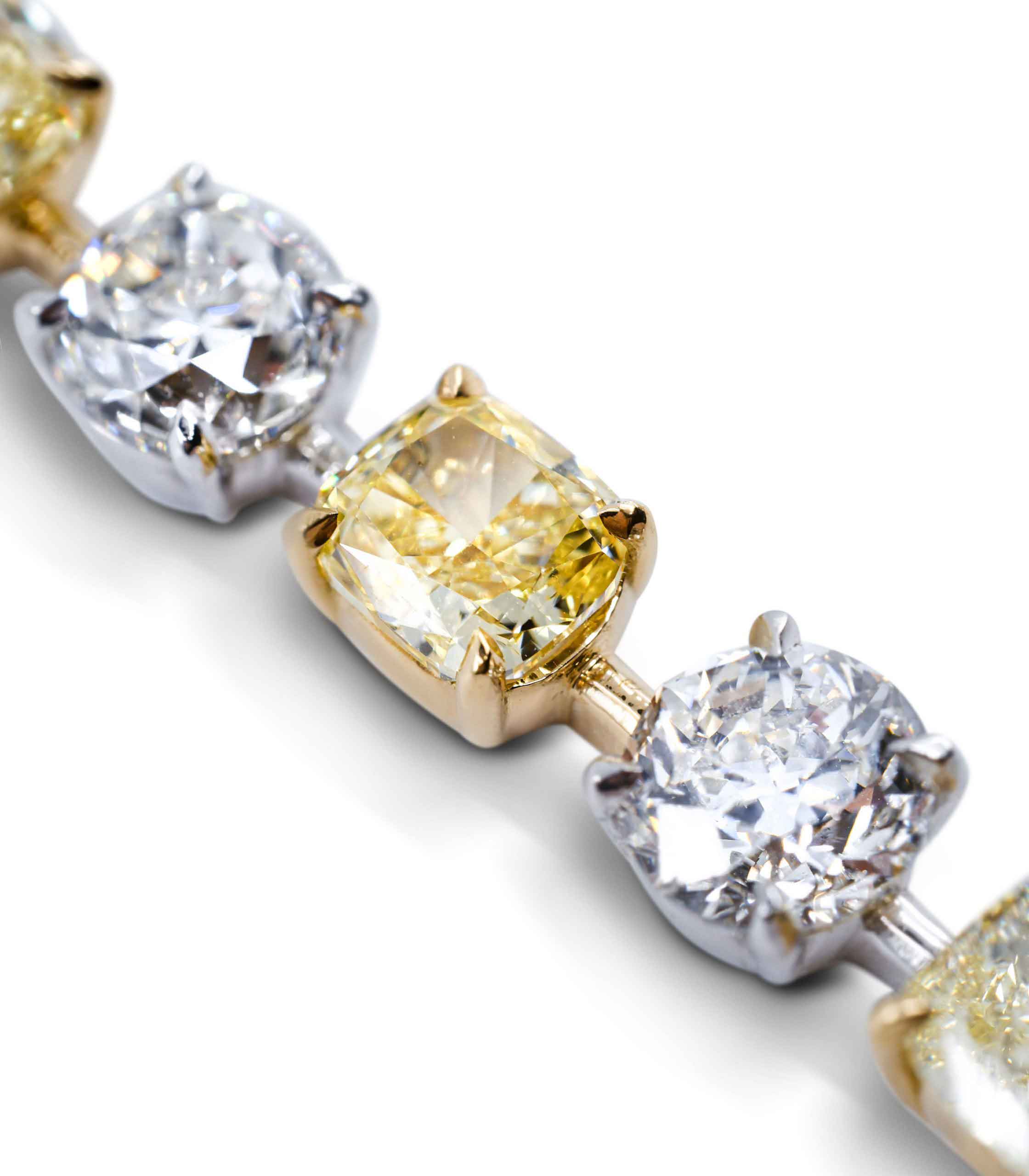 Браслет из бриллиантов 21 карат