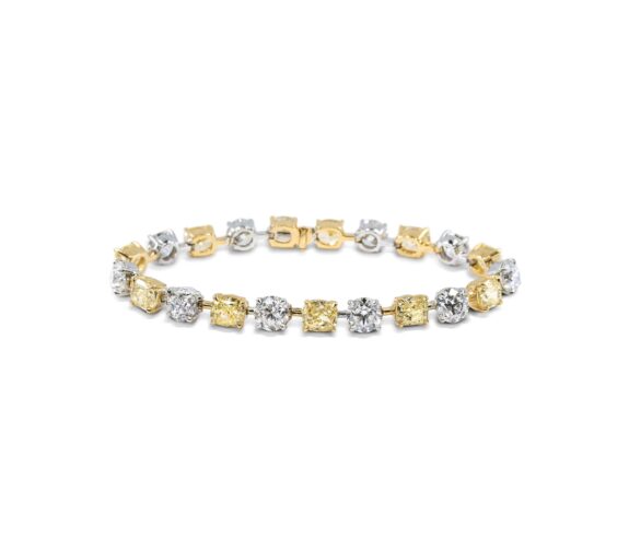 Браслет из бриллиантов 21 карат