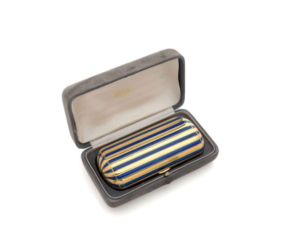 Boucheron Rare Enamel and 18k Gold Minaudiere