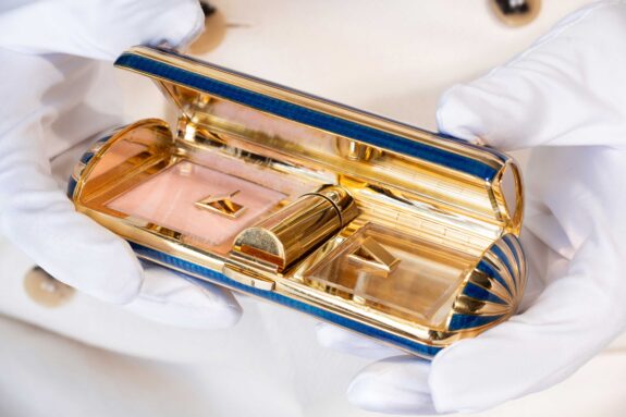 Boucheron Rare Enamel and 18k Gold Minaudiere