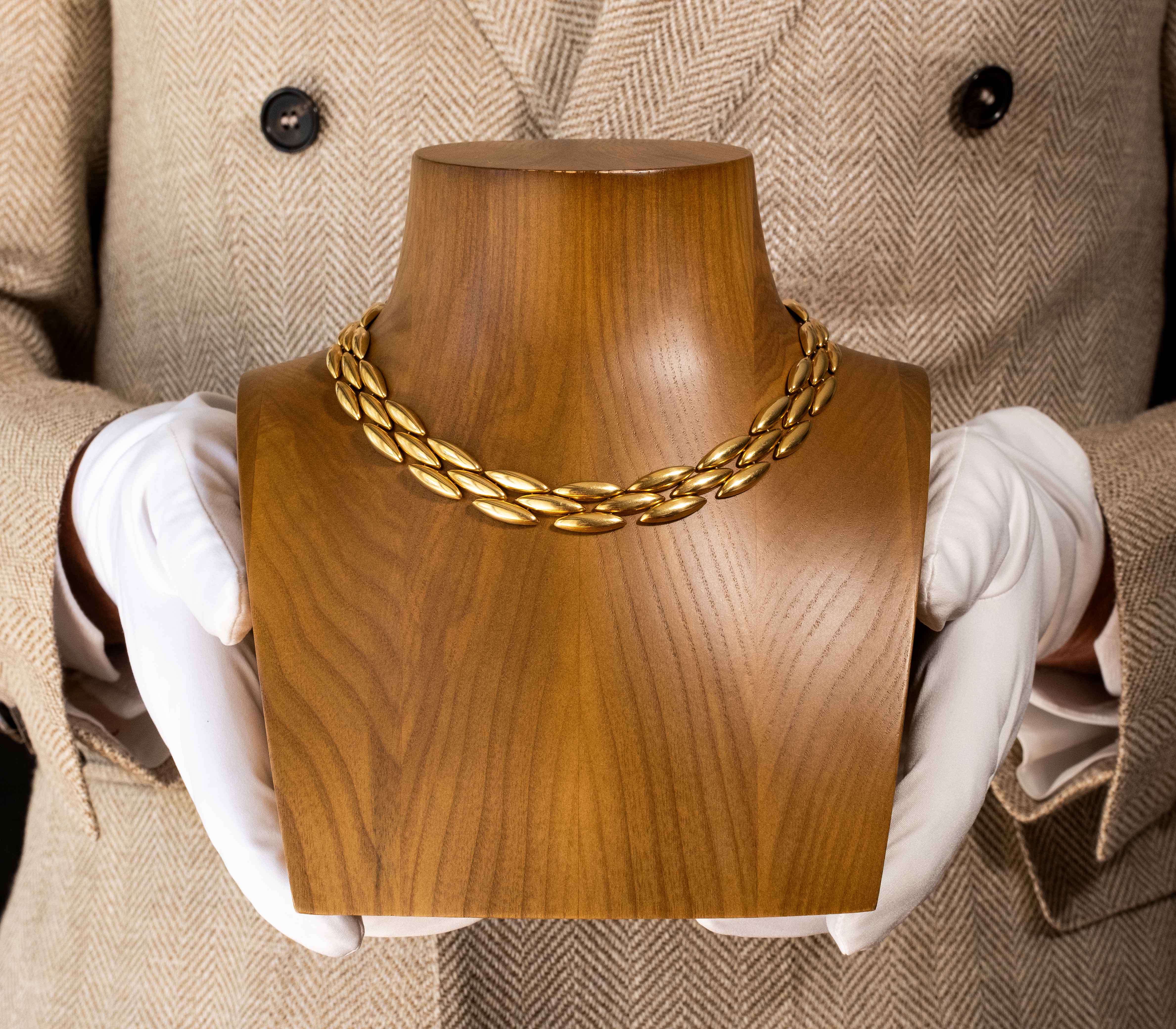 Cartier “Gentiane” Oval-Link Necklace