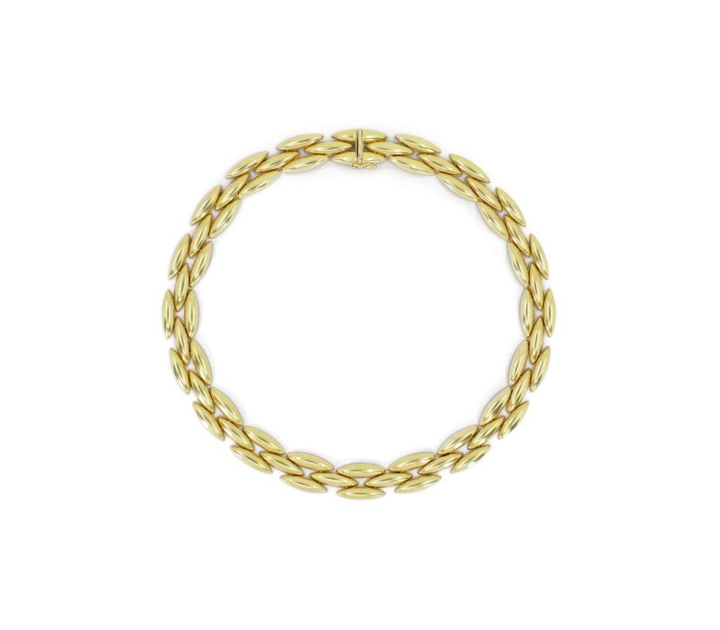Cartier “Gentiane” Oval-Link Necklace