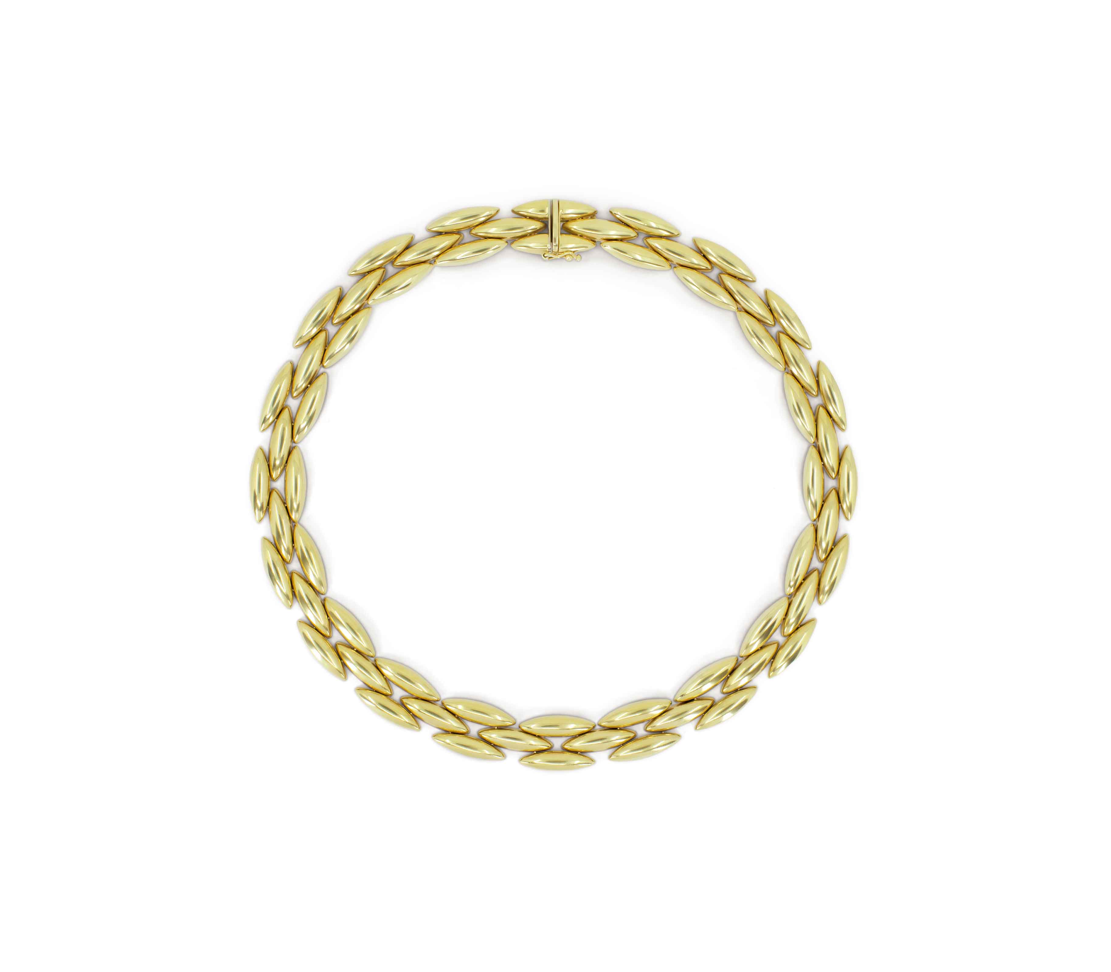 Cartier “Gentiane” Oval-Link Necklace
