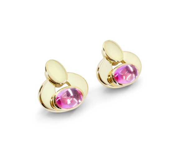 Marina B Gold Tourmaline Earrings