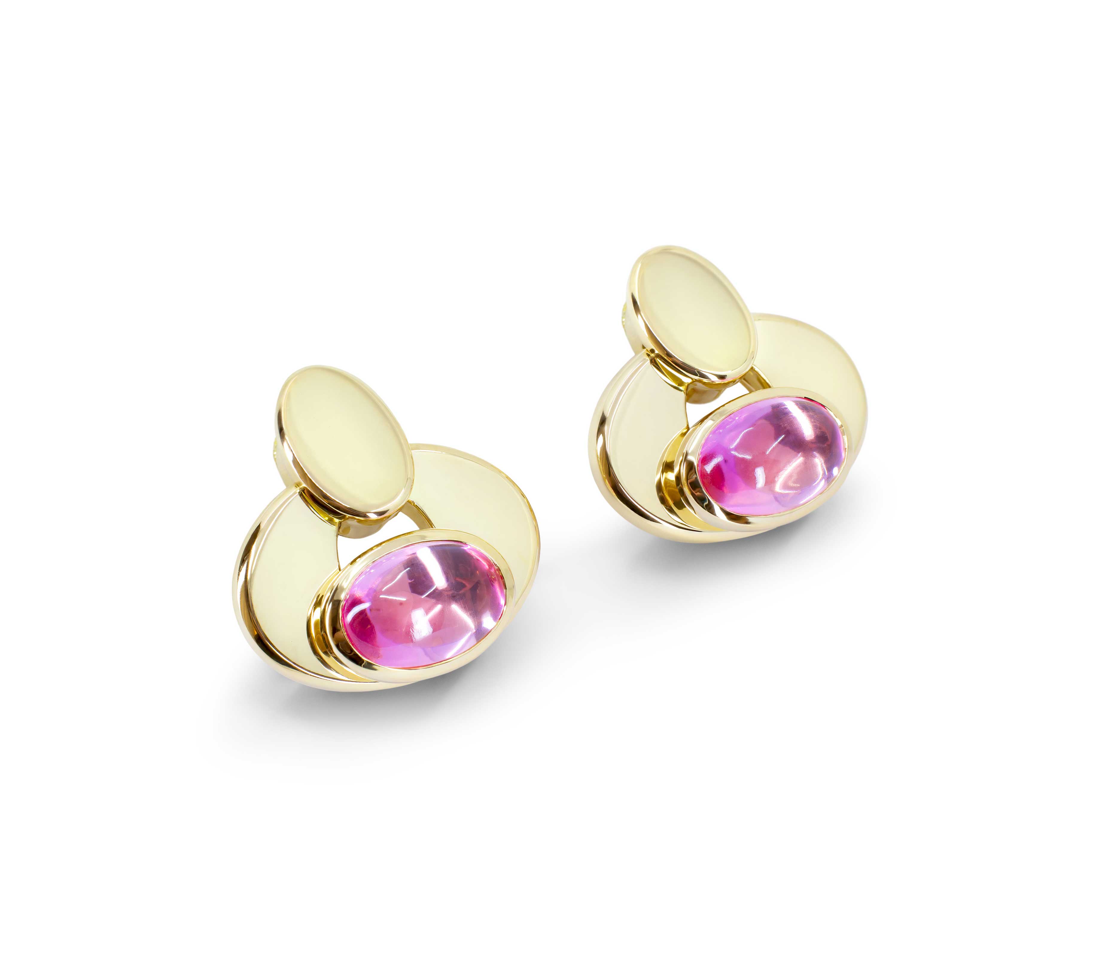Marina B Gold Tourmaline Earrings