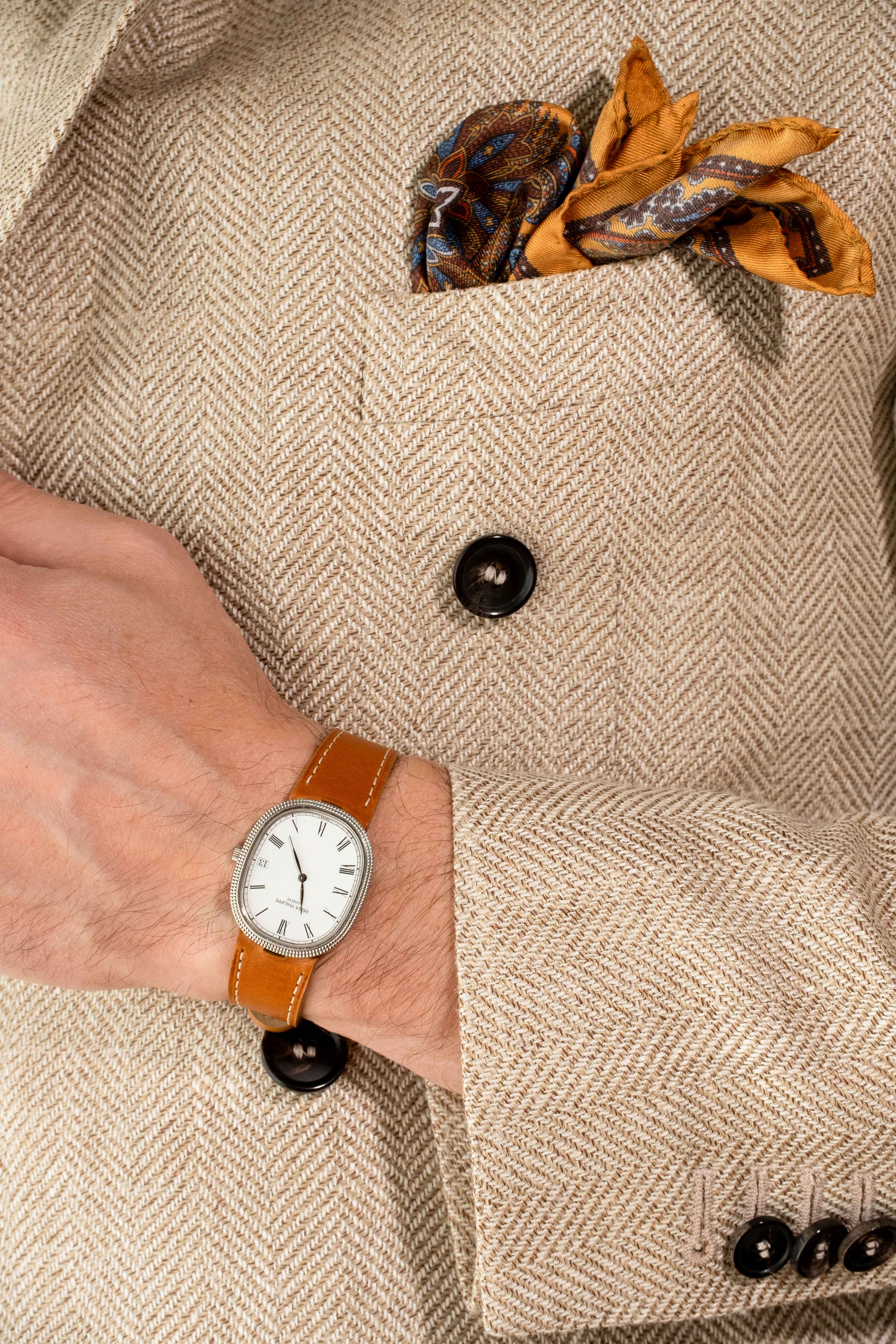 Patek Philippe Golden Ellipse « Clous de Paris »