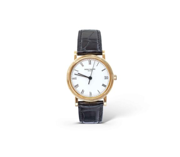 Patek Philippe Calatrava pour homme en or jaune