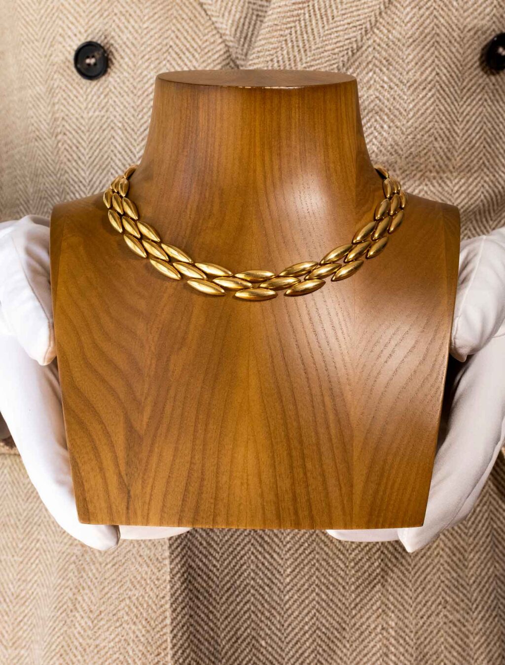 Cartier “Gentiane” Oval-Link Necklace